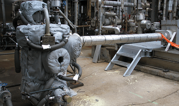 Tracciatura tubazioni impianti zolfo